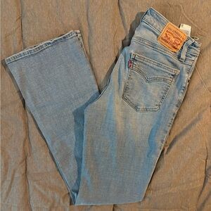 Levi's Blue Straight Leg Jeans Classic Style